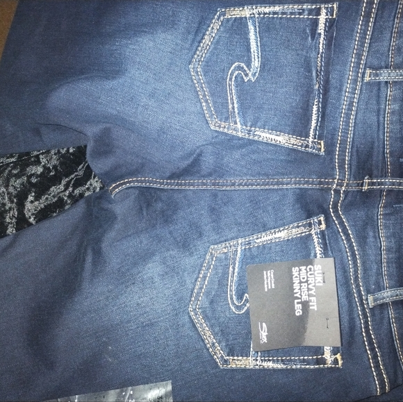 Women's silver jeans new with tags 32/31 - Picture 3 of 4